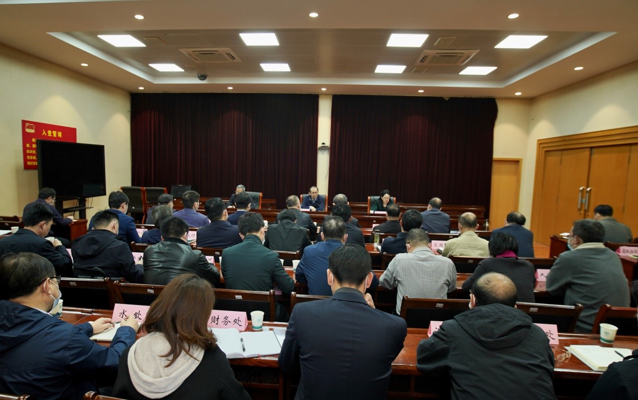 省生态环境厅召开干部大会传达省委决定 何开文任省生态环境厅党组